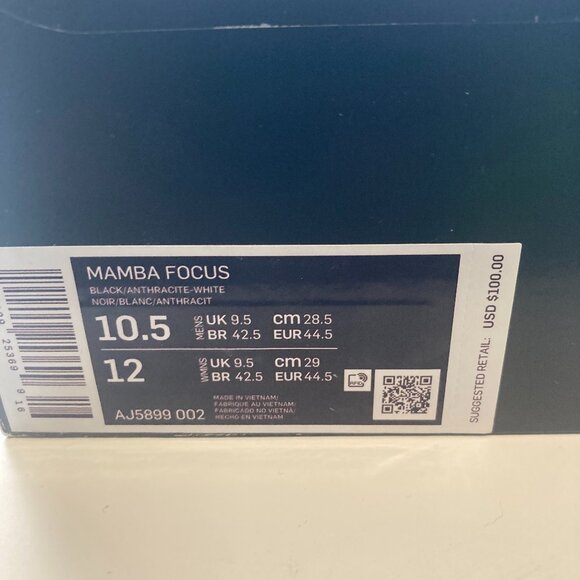 Kobe Bryant Mamba Focus Basketball Sneakers main image 5
